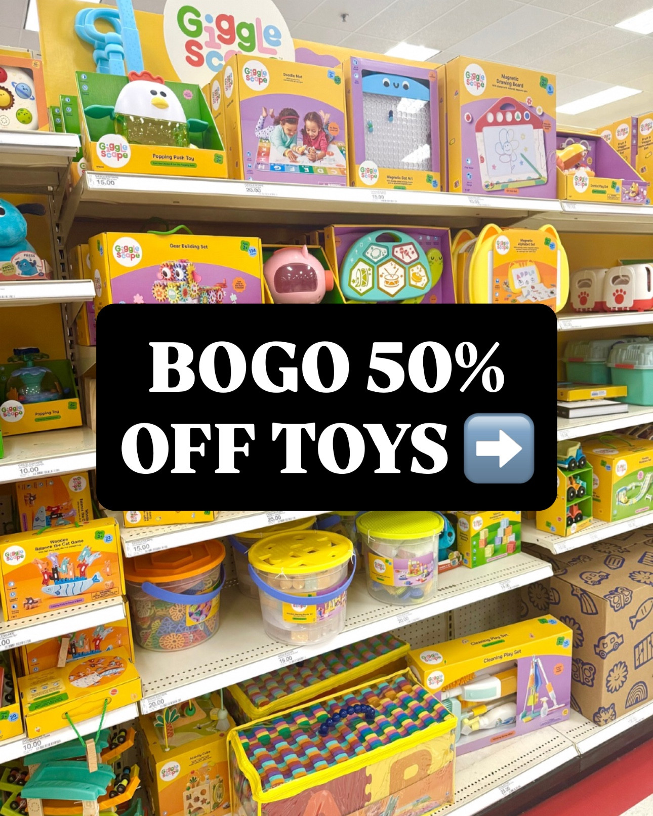 Buy one, get one 50% off toys!! So many great toys & activities for kids on sale! 🙌

#LTKKids #LTKSaleAlert #LTKFamily