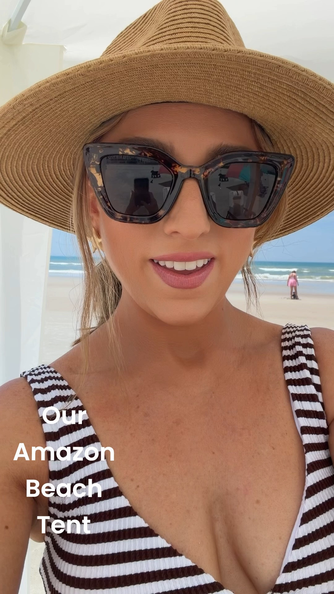 Our Amazon beach tent is so pretty and also has all the best features. UV protectant and everything you look for in a good tent. Liking some similar chairs! ￼

#LTKTravel