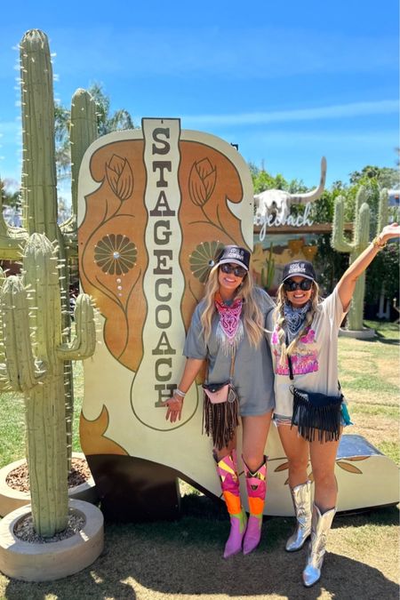 Day ✌🏽 at stagecoach!! Our outfits were from PL’s new desert collection!! You can shop using my code KRISTA20 !! So many cute graphic tees, boots and denim!! 

#womensfashion #westernfashion #cowgirlboots #boots#LTKFestival

#LTKSeasonal #LTKfit