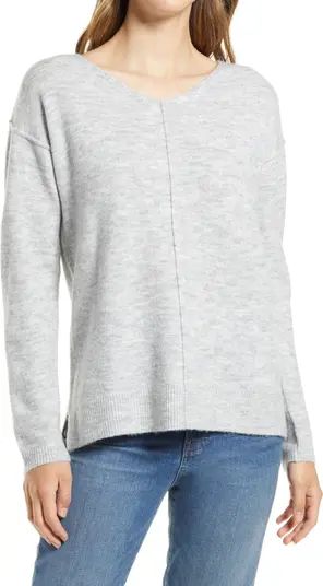 Women's High/Low V-Neck Sweater | Nordstrom