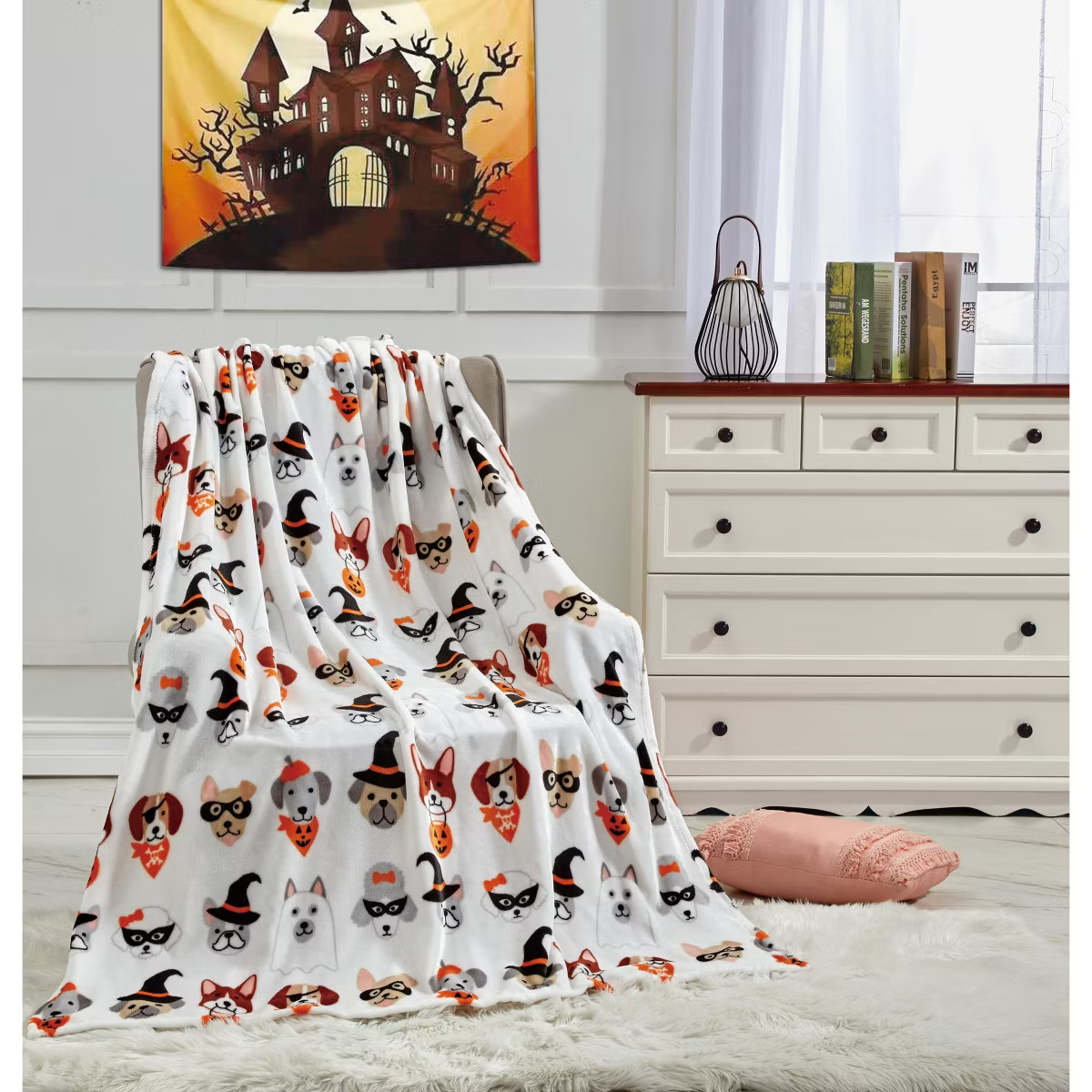 Super Spooky and Comfy Microplush Halloween Throws (50" x 60") | Target