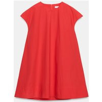 Zara - Zw Collection Poplin Mini Dress - Red - M - Woman | Zara US