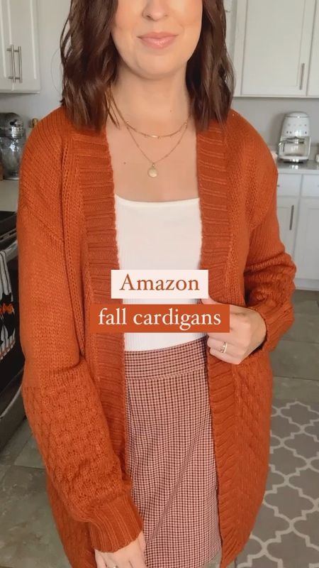 Amazon Fall Cardigans 🍁

Wearing a medium in both styles!

#LTKSeasonal #LTKfindsunder50 #LTKstyletip