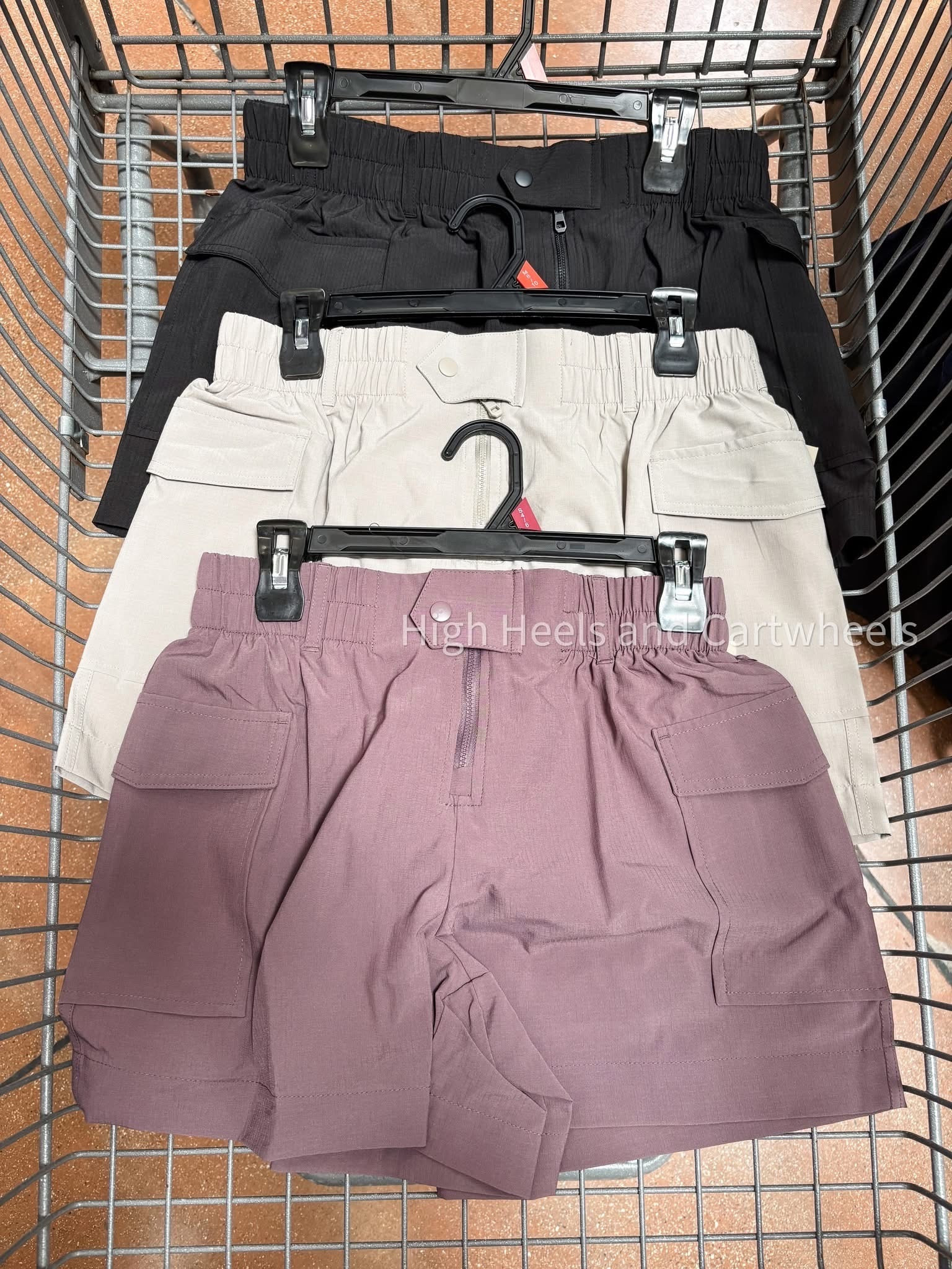 New shorts from Walmart! Loving the color options on these ones  