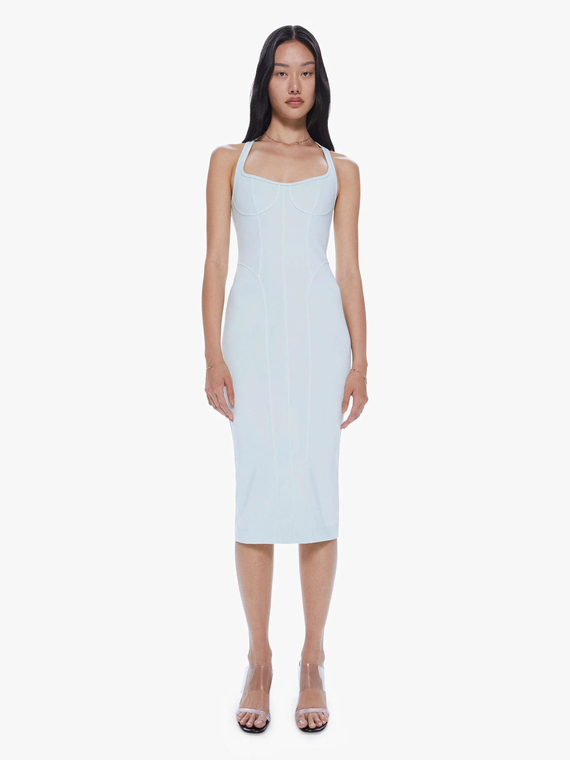 NOAM-ANOUK DRESS AQUA FADE | Mother Denim