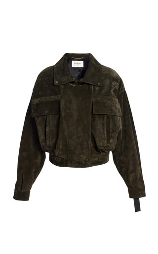 Boxy Suede Jacket | Moda Operandi (Global)