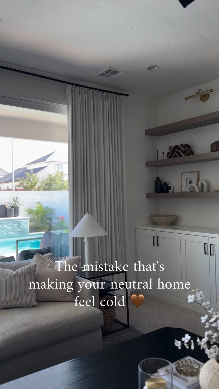 The mistake that’s making your neutral home feel cold 🤎✨

I loved my white curtains, but my living room was starting to feel a little flat. Swapping them for the Homerilla Lille Linen Memory Trained Curtains in natural tapioca completely transformed the space.

The warmer tone added so much depth, warmth, and coziness while still keeping that light, airy feel I love. It honestly made my living room feel more elevated and custom without changing anything else.

✨ Product Details:
• Homerilla Lille Linen Memory Trained Curtains
• Color: Natural Tapioca 
• Size: 130”W x 115”L (per panel)
• Pinch Pleat – Triple Header
• Memory Trained for perfect folds

Use code MALEAH23 for 23% OFF your order! 🤎

Plus, this code can be combined with Homerilla’s sitewide promotions:
✨ $100 OFF $399+
✨ $200 OFF $699+
✨ $300 OFF $999+
✨ $600 OFF $1999+

Have you ever swapped one thing in a room and felt like it changed everything?

🔗Let me know if you want the link and I’ll send it to you! 
Also all links to my Homerilla curtains are in my LTK or click the picture of this post in my bio! 

#homerilla #homerillacurtains #neutralhome #livingroomdecor #organicmodern