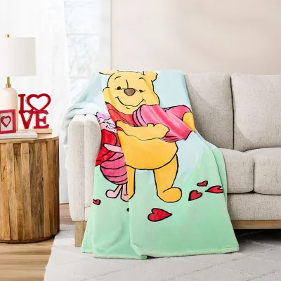 Adult Valentine Licensed Silk Touch Throw, 60" x 70" Assorted Characters | Sam's Club