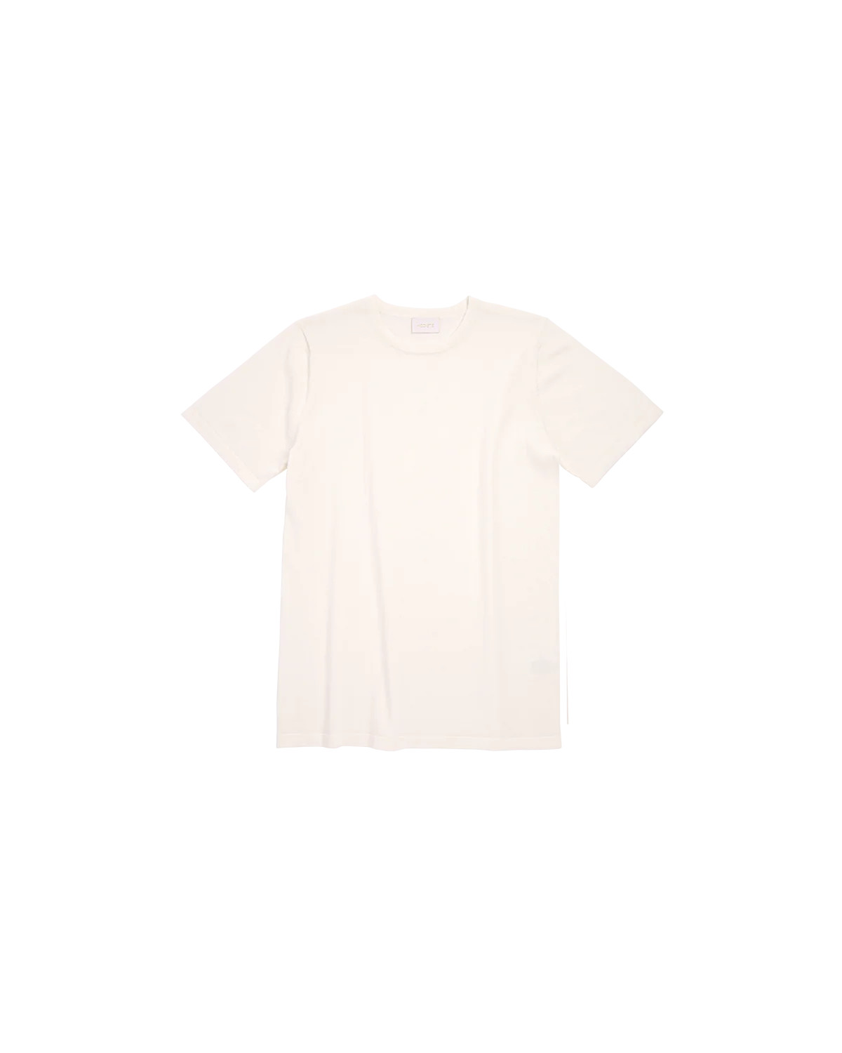 Berkeley Cashmere + Silk Blend Tee (Black & Creme) | MODISTE