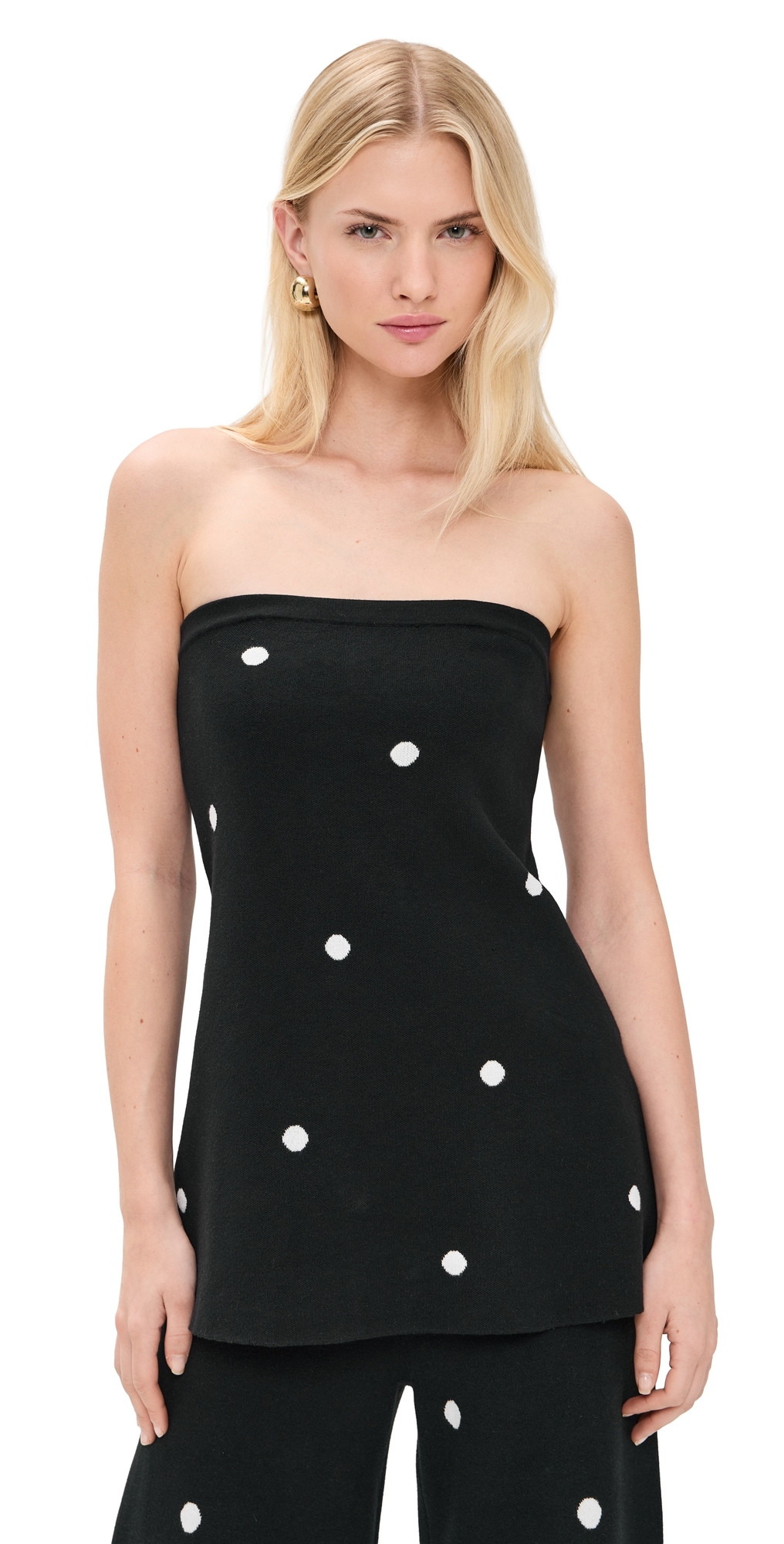 Splendid Splendid x @Cellajaneblog Polka Dot Sweater Black/White Polka Dot S | Shopbop