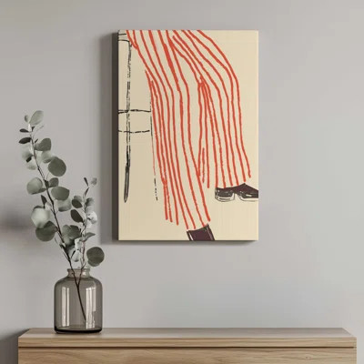 Stripe Pants By Garima Dhawan Canvas Art Print | Wayfair North America