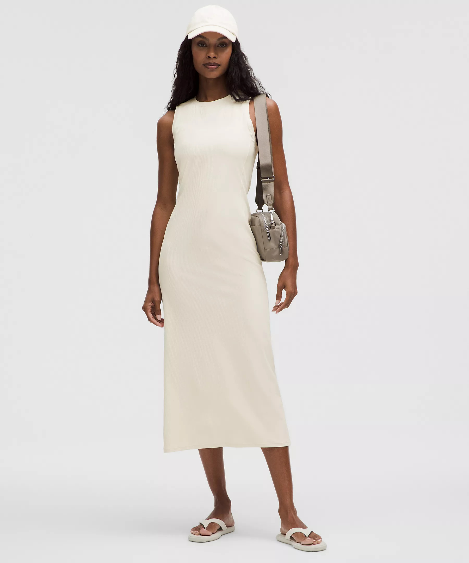 All Aligned Ribbed Midi Dress | Lululemon (US)