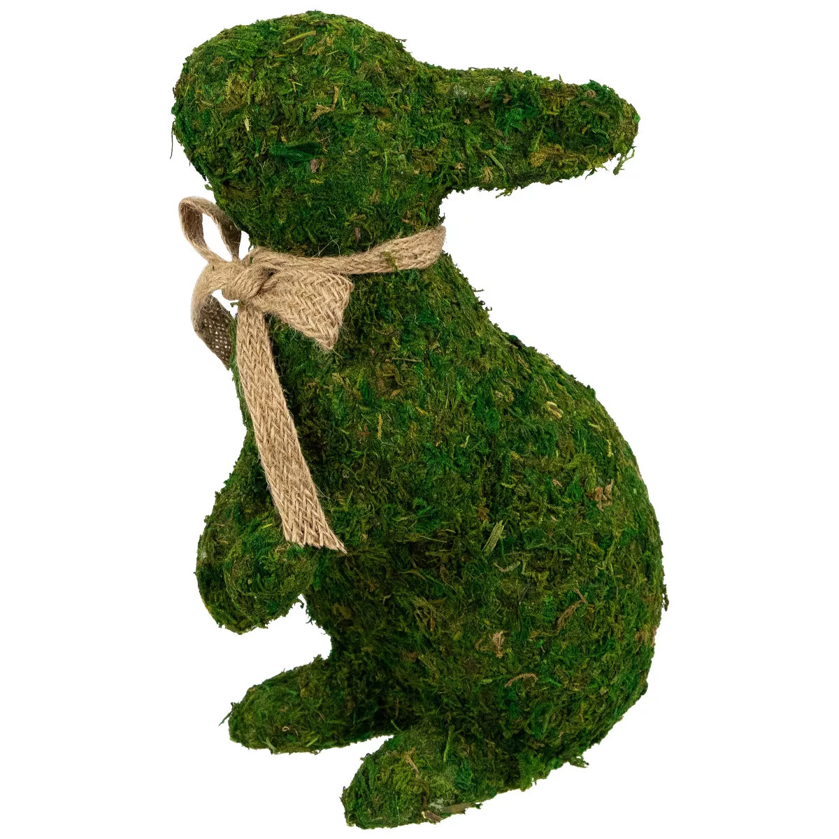 Northlight Standing Moss Easter Rabbit Figurine - 10" | Target