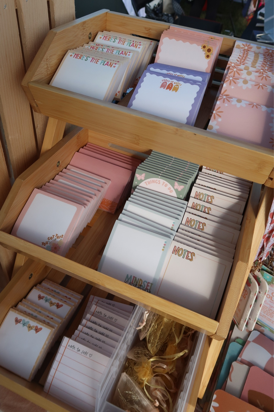 It can hold fruits but it also holds cutie stationery! #markets 