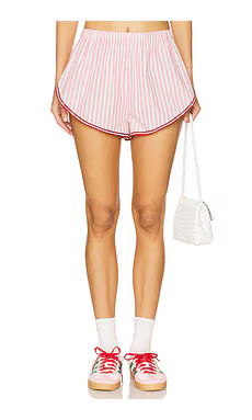 Solid & Striped The Lester Short in Taffy Stripe from Revolve.com | Revolve Clothing (Global)