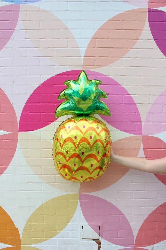 Pineapple Balloon - Pineapple Party Decor - Twotti Frutti Balloon - Twotti Frutti Party Decor - T... | Etsy (US)