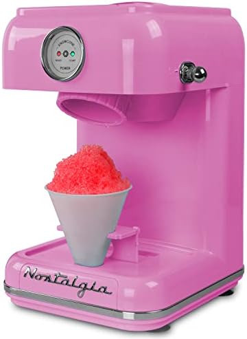Nostalgia CLSC1PK Classic Retro Single Countertop Snow Cone Maker, Includes 1 Reusable Plastic Cu... | Amazon (US)