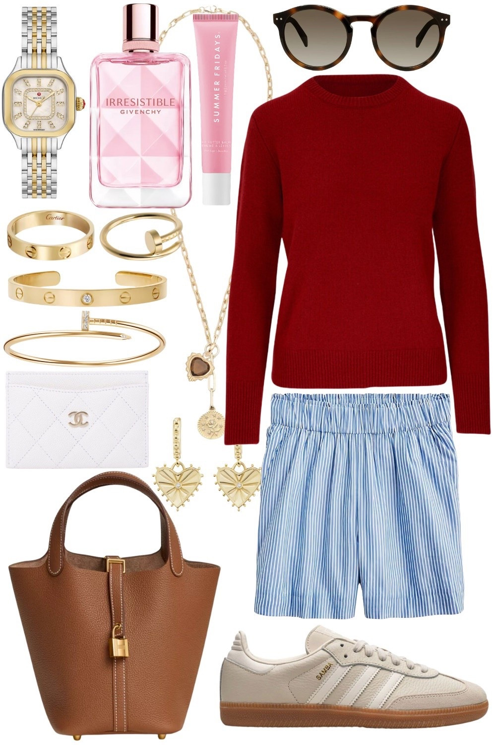 Red cashmere sweater with stripe shorts



#LTKSeasonal #LTKStyleTip #LTKFindsUnder100