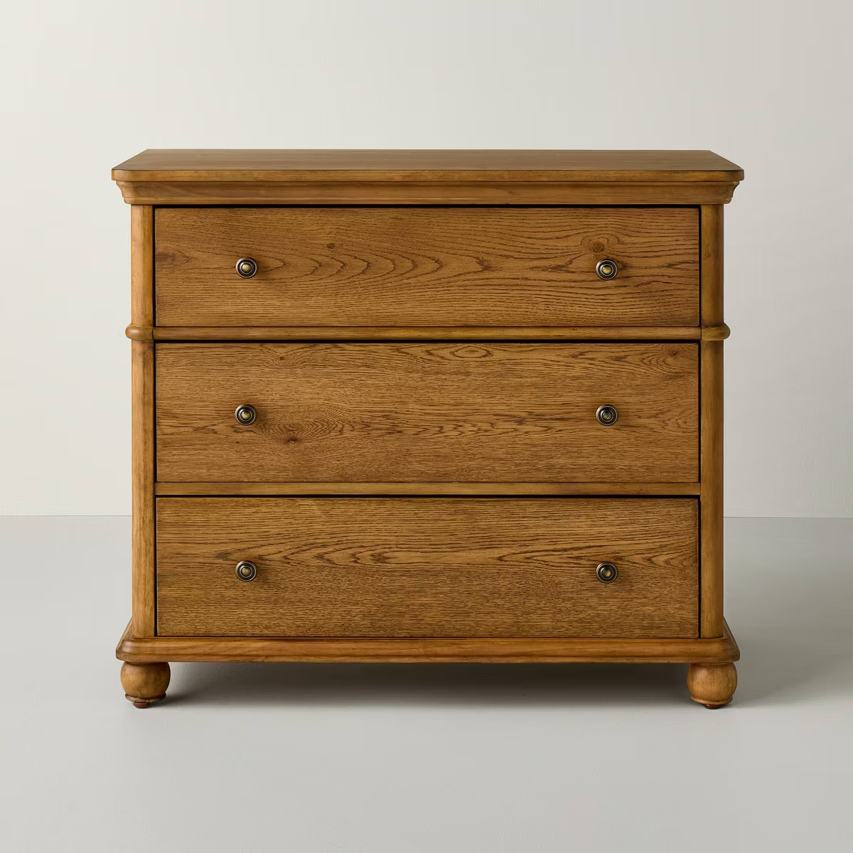 3 Drawer Classic Vertical Dresser - Black - Hearth & Hand™ with Magnolia | Target