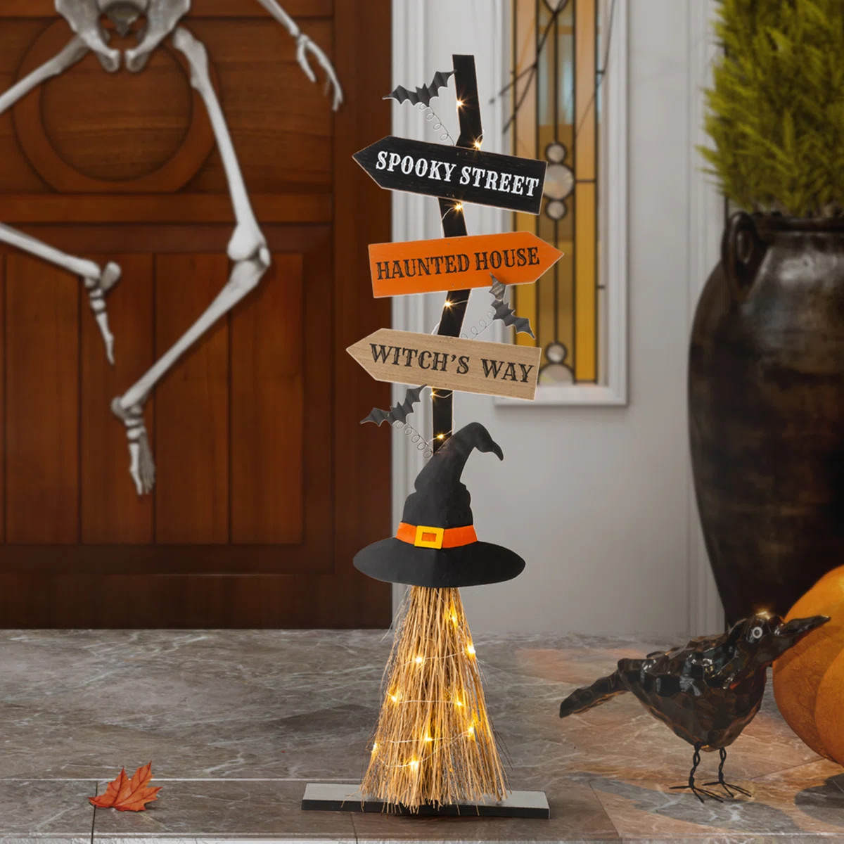 Porch Decor Halloween Bat Banners | Wayfair North America