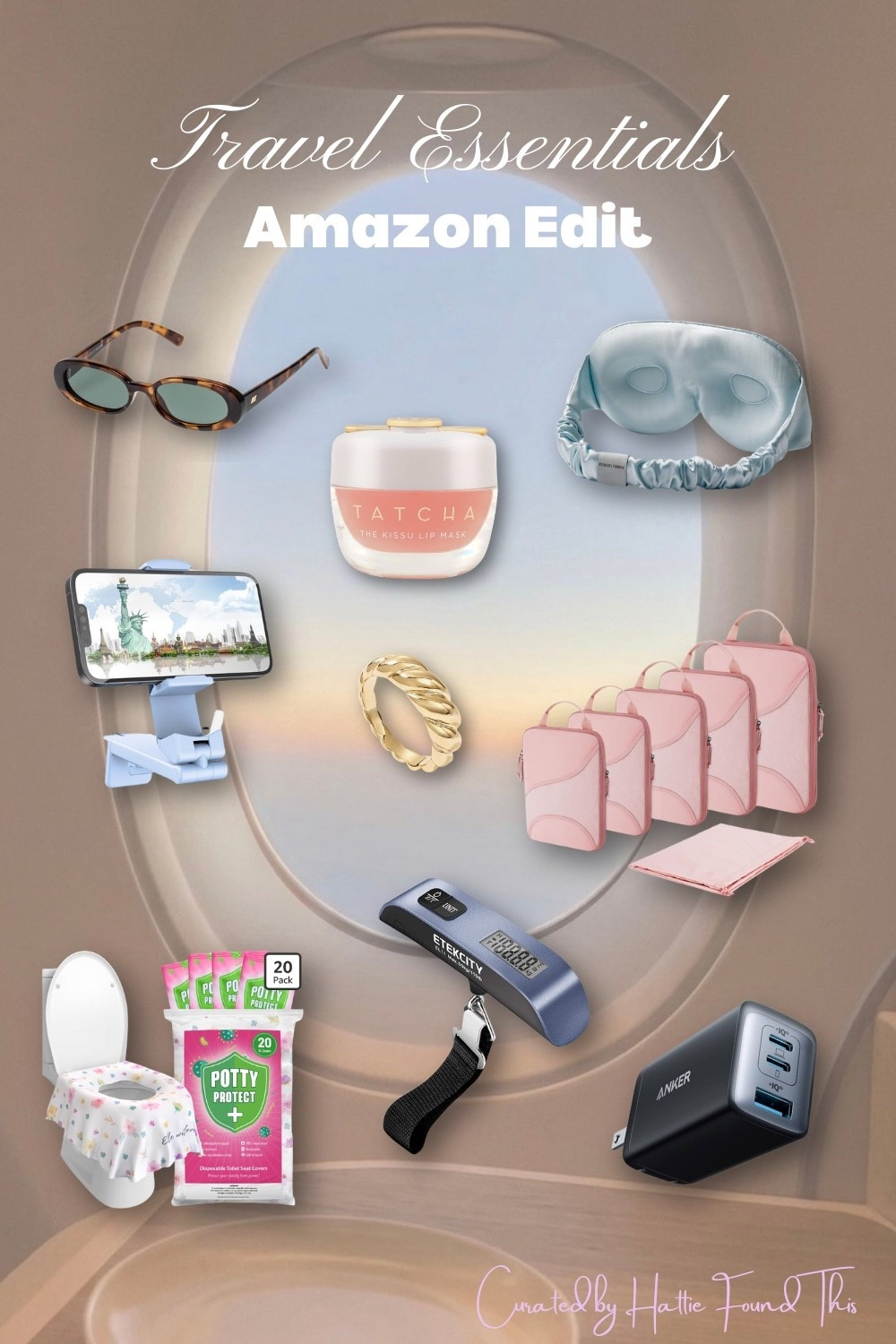 Your carry-on isn’t complete without these! ✈️ Curated my top Amazon travel essentials — from silk sleep masks and Tatcha lip treatment to pink packing cubes, luggage scale, and Anker charger. Everything you need for a smooth trip, all in one place 🩷

travel essentials amazon travel finds packing must haves travel accessories amazon finds carry on essentials travel aesthetic girl that travels

#LTKTravel