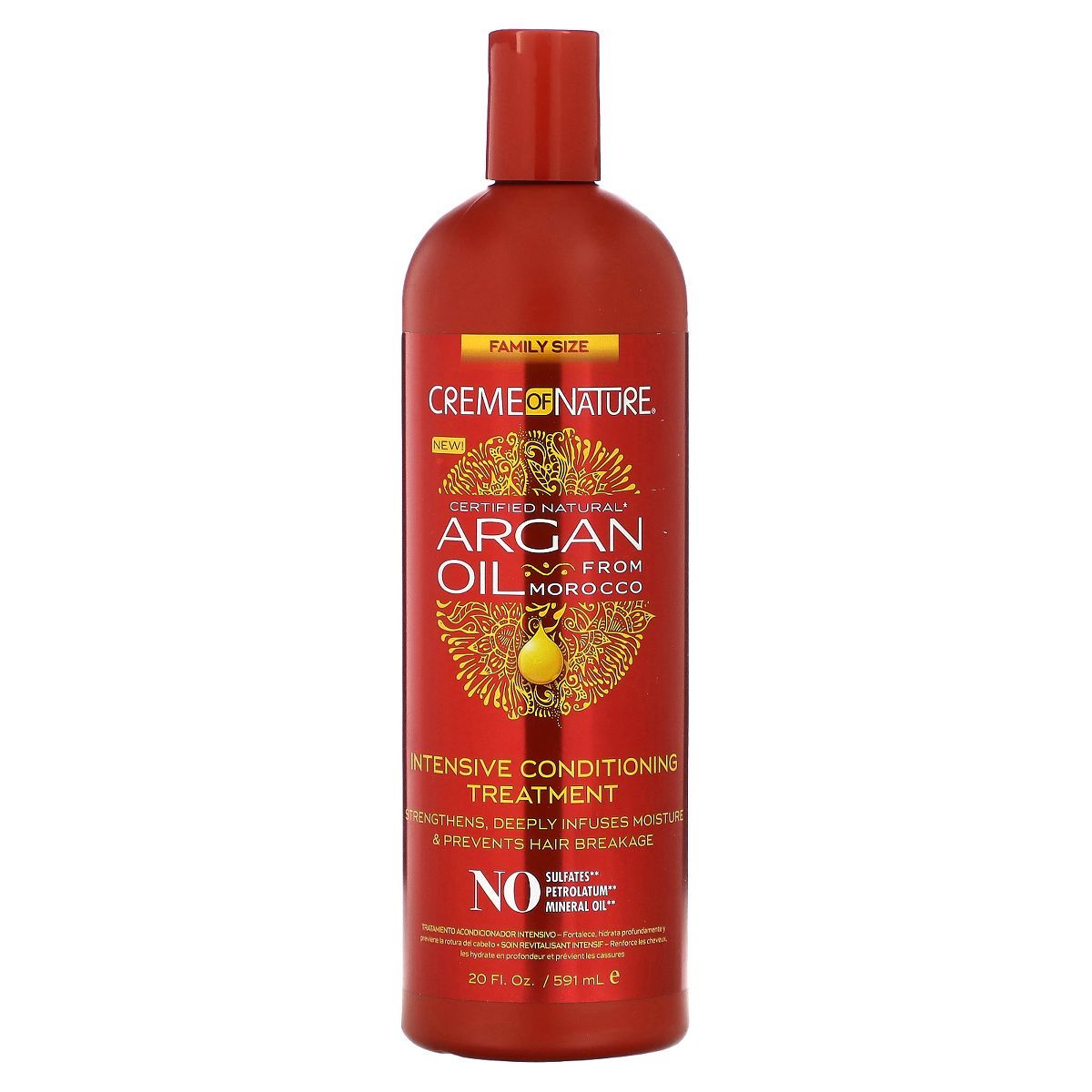 Creme Of Nature Certified Natural Argan Oil From Morocco, Intensive Conditioning Treatment, 20 fl... | Target