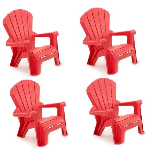 Little Tikes Garden Chair Pink 4 Pack (15.25 in. W x 18.75 in. D x 22 H in. ) | Walmart (US)
