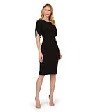 Amazon.com: Adrianna Papell Women's Knit Crepe Pearl Midi Dress Black 4 : Clothing, Shoes & Jewel... | Amazon (US)
