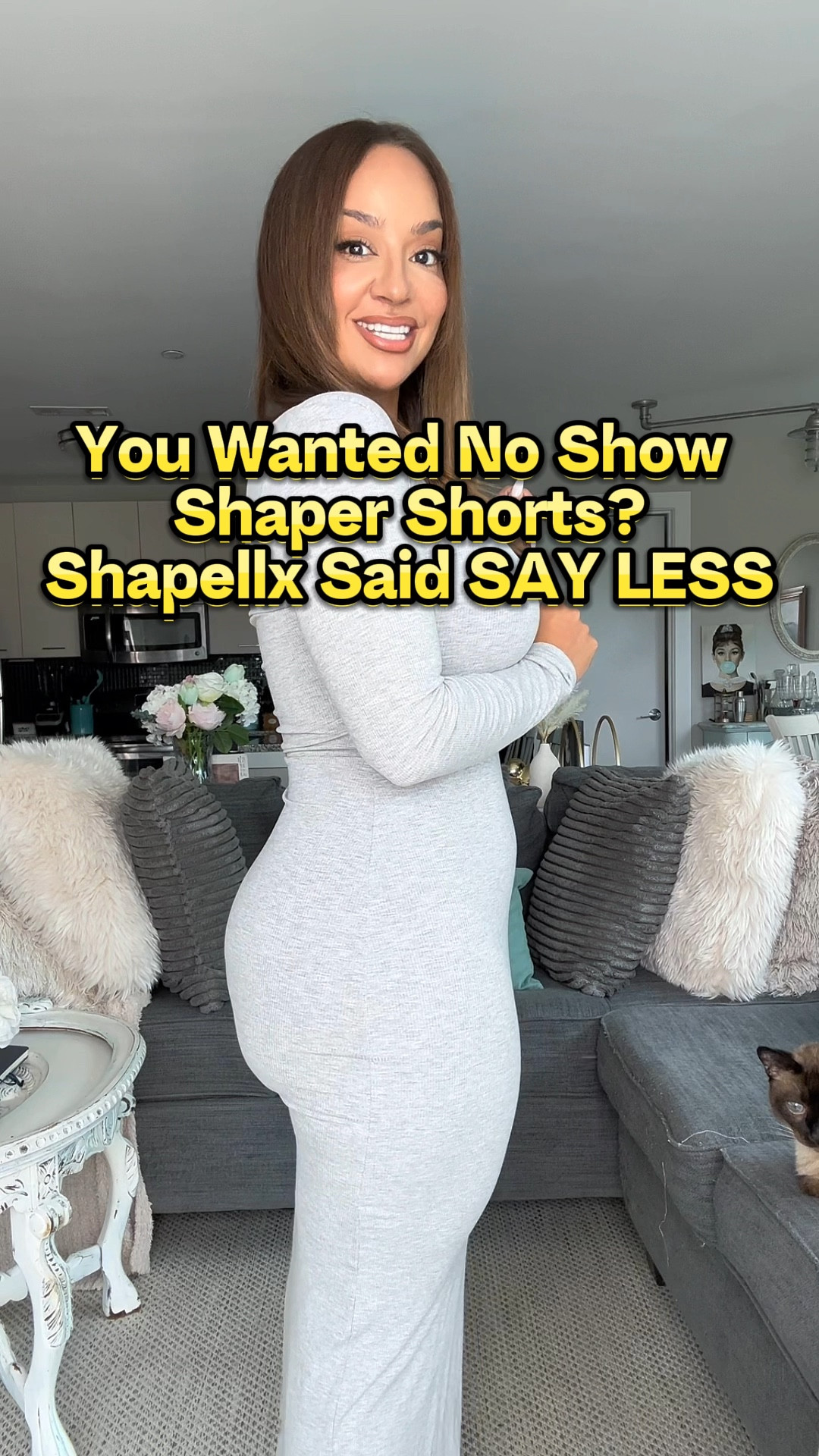 YOU ASKED THEY DELIVERED 💥 NEW SHAPELLX Shaper Shorts that are SEAMLESS ON THE LEG so you cannot see them through anything you wear!!! GAME CHANGER. 

SIZING
5’3 
155 lbs
Size 8
28” Waist
43” Hip
Wearing a Large

#shapewear
#shapewearreview
#shapershorts

#LTKStyleTip #LTKFindsUnder100 #LTKSaleAlert