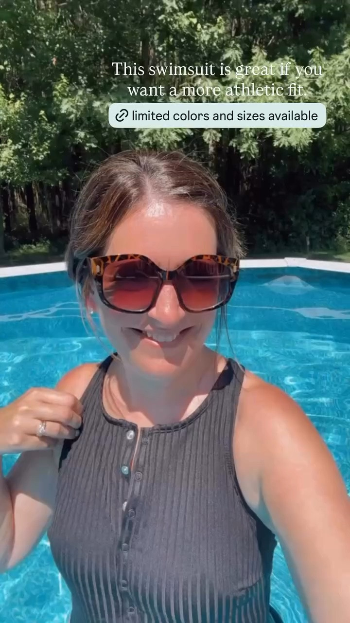 This swimsuit is great if you want a more athletic fit.
