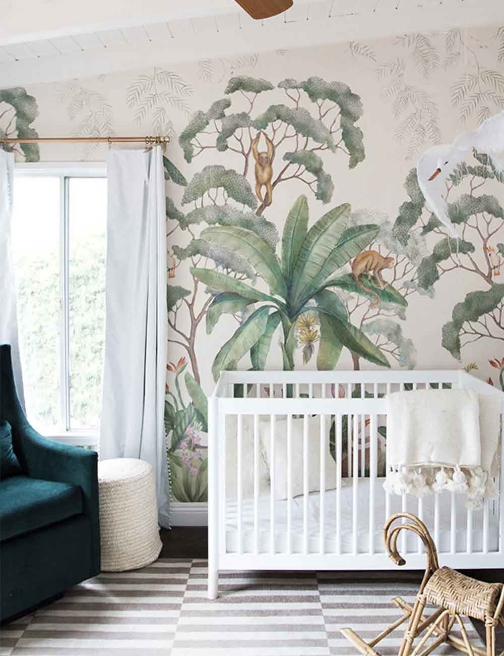 Jungle Wallpaper Mural | Lulu and Georgia 