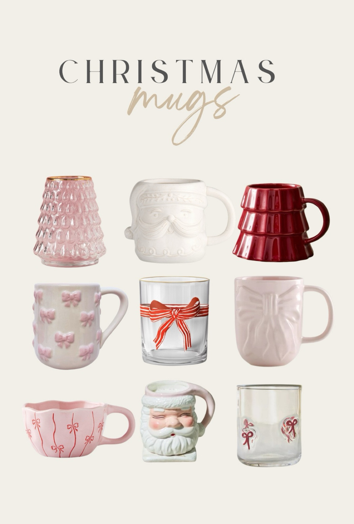 Christmas Mugs and Cups

#LTKHoliday #LTKGiftGuide #LTKSeasonal