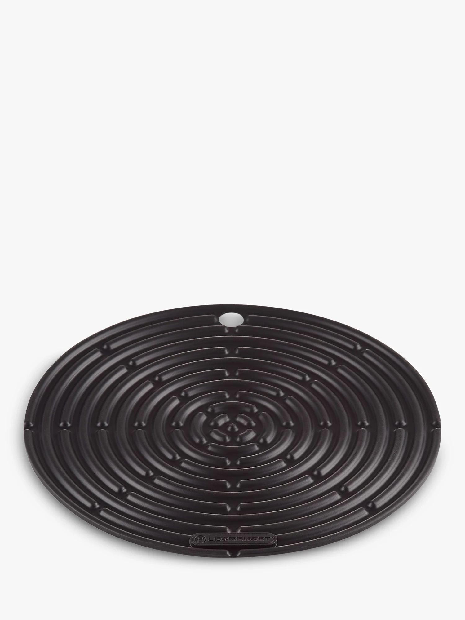 Le Creuset Cool Tool Silicone Trivet, Satin Black | John Lewis (UK)