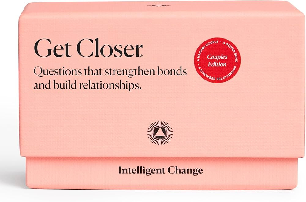 Intelligent Change Get Closer Conversation Cards for Couples, Intimacy Deck Card Game, Fun Date N... | Amazon (US)