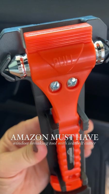 A life saving tool that every driver should have in their glove box! This tool can break gods and cut seatbelts in the event of an emergency. 

Amazon home / Amazon find / Amazon gadget / car organization / car finds 

#LTKsalealert #LTKunder50 #LTKfamily