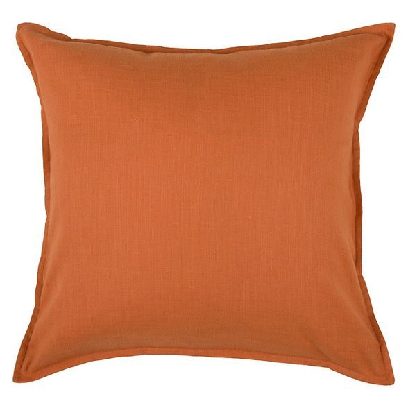 20"x20" Oversize Solid Square Throw Pillow - Rizzy Home | Target