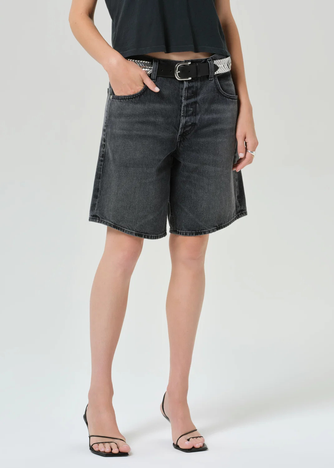 Ayla Short in Vintage Black | Citizens of Humanity