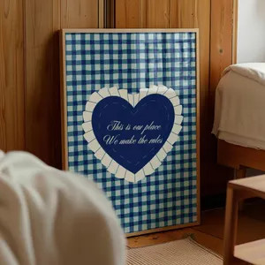 Our Place Print Taylor Inspired Poster Blue dormroom decor Taylor bedroom print New Home gift We ... | Etsy (Global)