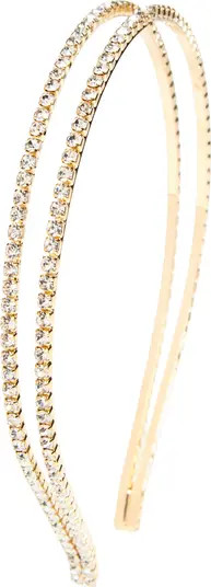 Tasha Double Row Rhinestone Headband | Nordstrom | Nordstrom