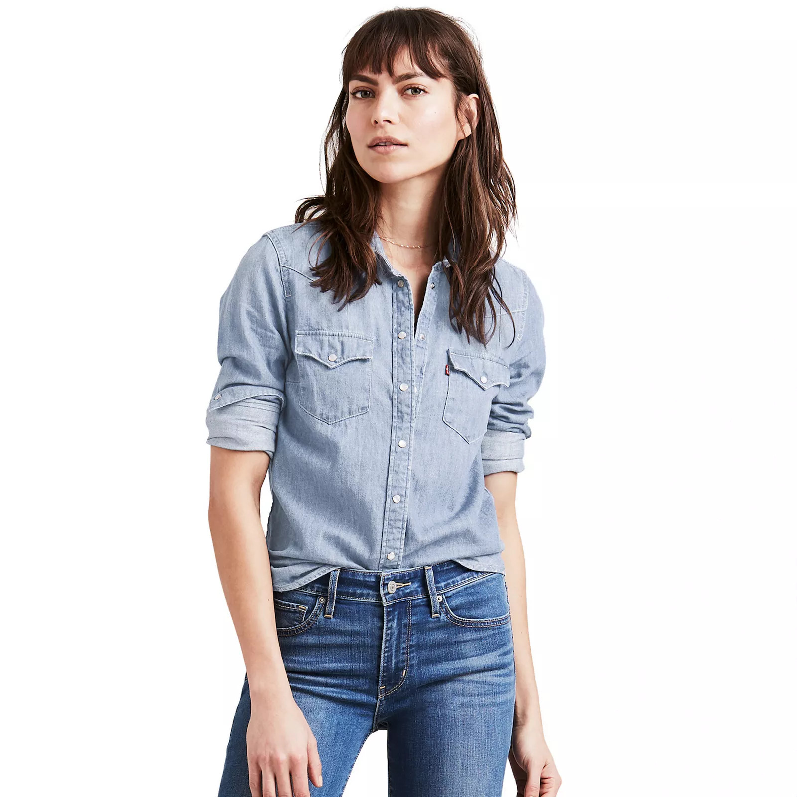 Women's Levi's® Western Denim Shirt | Kohl's