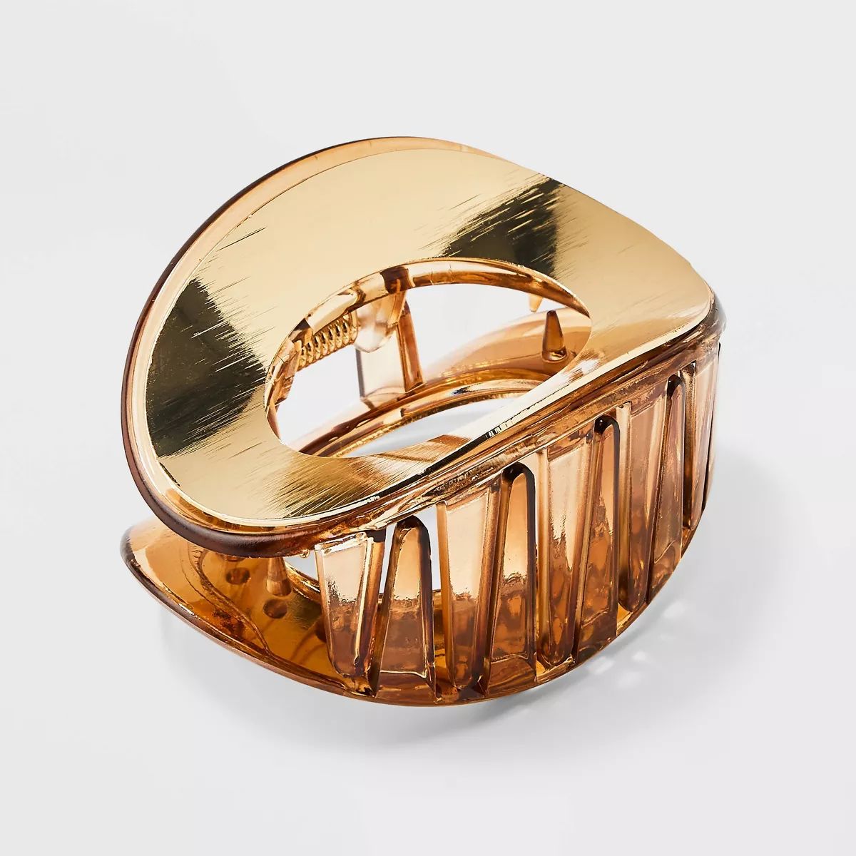 Oval Claw Hair Clip - A New Day™ Gold | Target
