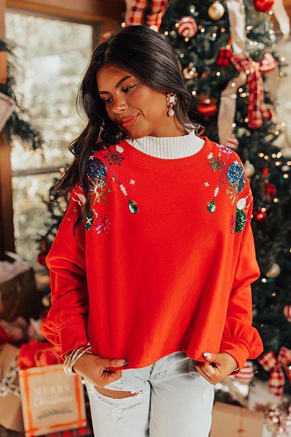 Jingle Bells Sequin Sweater | Impressions Online Boutique