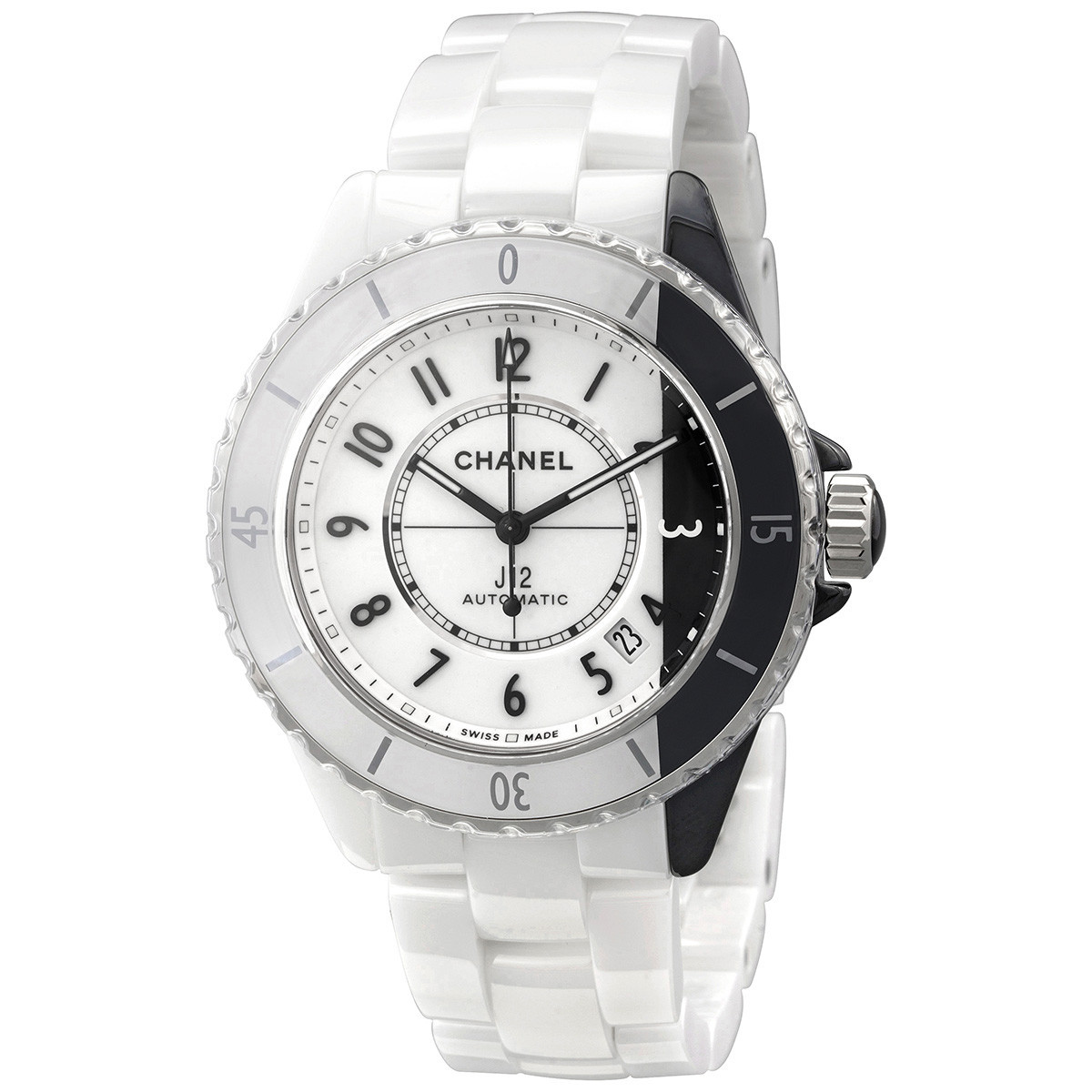 Pre-owned Chanel J12 Paradoxe White Dial Unisex Watch H6515 | Jomashop.com & JomaDeals.com