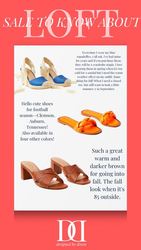 Stylish shoes on sale to wear into fall!