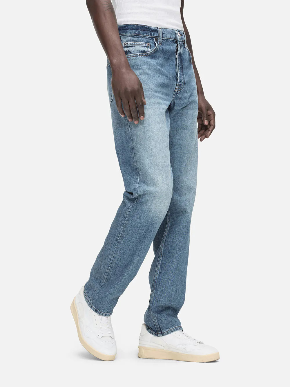 The Straight Jean  in  Raywood Clean | Frame Denim