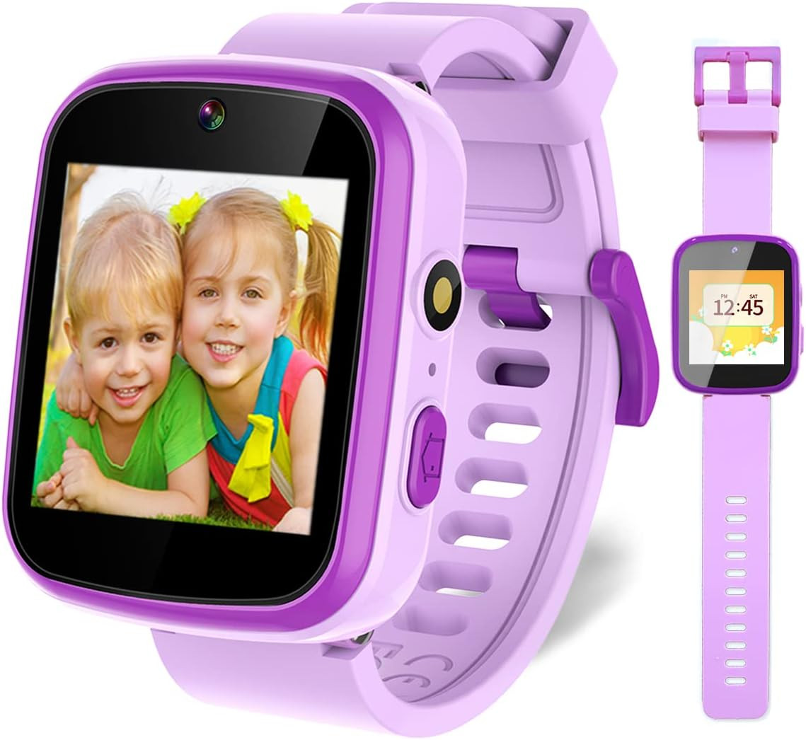 Vakzovy Kids Smart Watch for Girls, Gifts for 3-10 Year Old Girls Dual Camera Touchscreen Toddler... | Amazon (US)