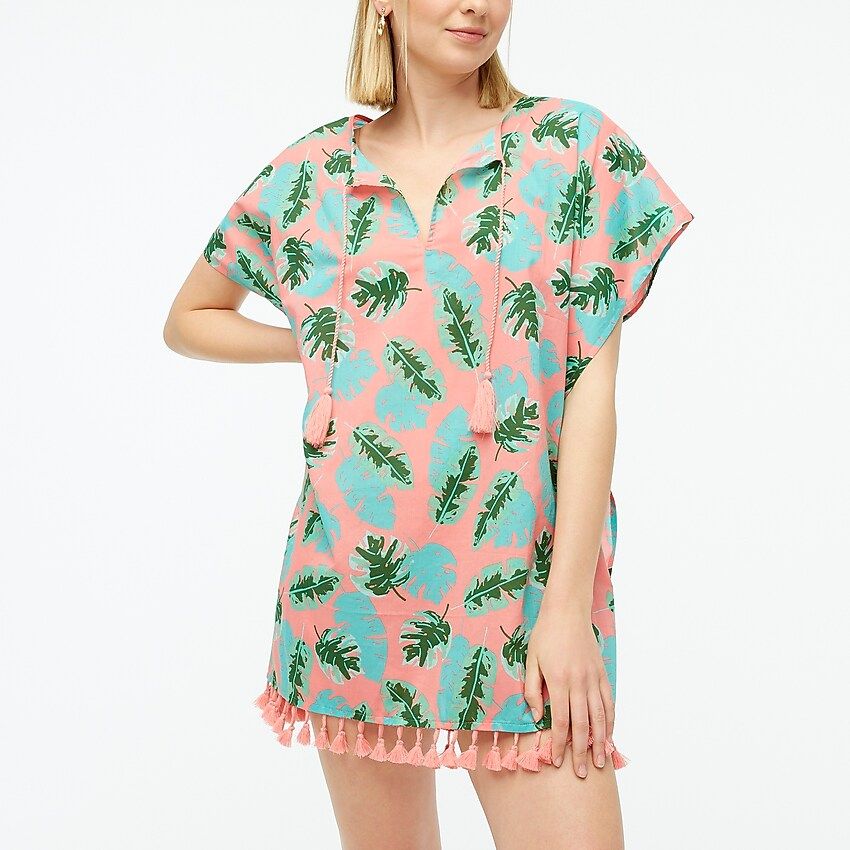 Sleeveless cover-up tunic | J.Crew Factory