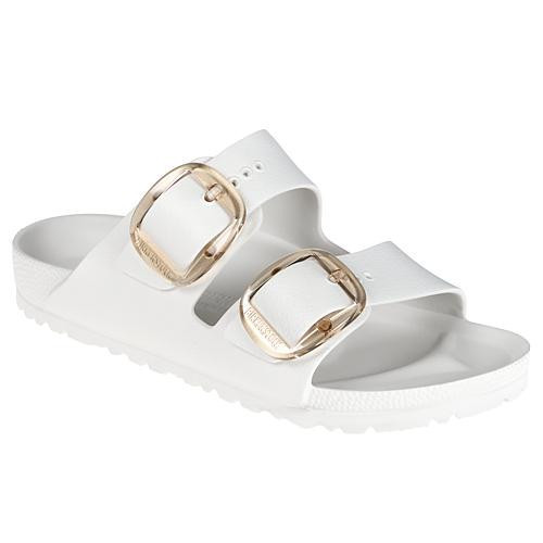 Birkenstock Arizona EVA Sandal - Black or Eggshell - Ivory/Off White - 9/9.5 | HSN