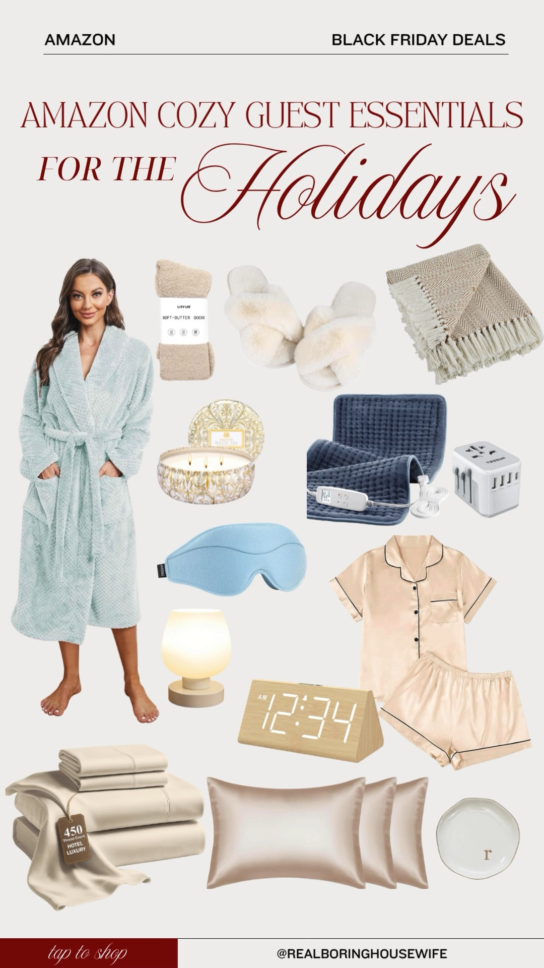 Amazon Black Friday Deals Cozy Guest Essentials For The Holidays

// Amazon, Amazon Deals, Amazon Sale, Amazon Finds, Amazon Must Haves, Amazon Home, Amazon Home Finds, Amazon Home Must Haves, Amazon Loungewear, Holiday, Amazon Womens, Amazon Guest, Amazon Sleepwear, Amazon Throw Blanket, Amazon Bathrobes, Sleep Socks, Fuzzy Slippers, Amazon Pajama Set, Scented Candles, Heating Pad, Sleep Mask, Travel Adapter, Bed Sheets, Ring Dish, Silk Pillow Case, Digital Clock, Table Lamp 

 #LTKCyberWeek #LTKHome #LTKSaleAlert