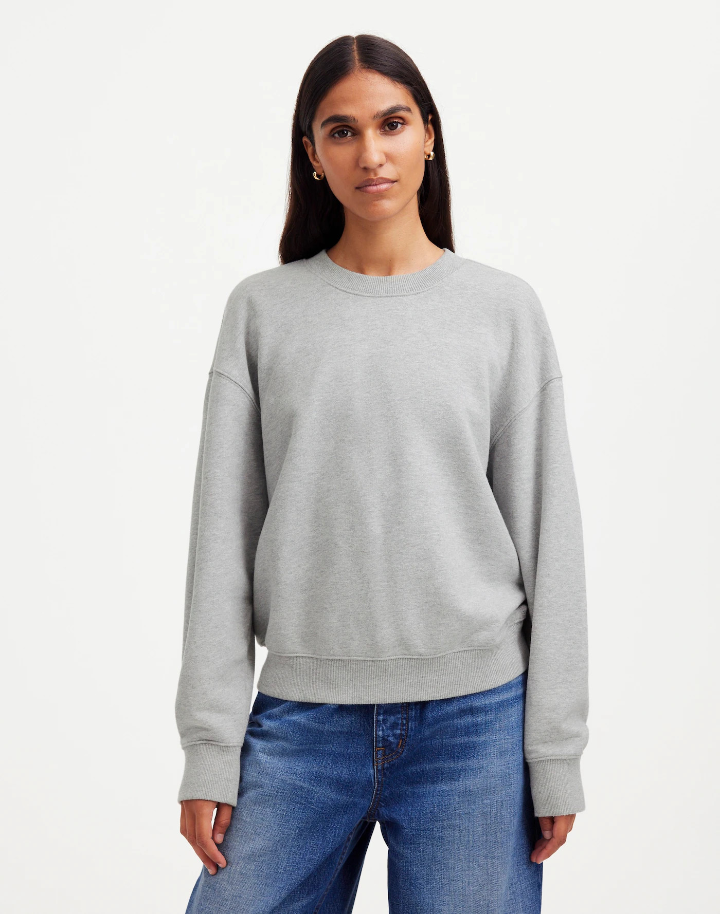 The McCarren Midweight Crewneck Sweatshirt | Madewell | Madewell